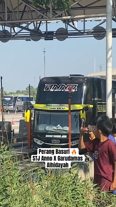 Basuri STJ Anno🔥 x Garudamas Alhidayah ‼️ gempar semua #busmania #huntingbus #bismania