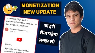 YouTube Monetization Policy New Update | YouTube New Update | YouTube monetization new update