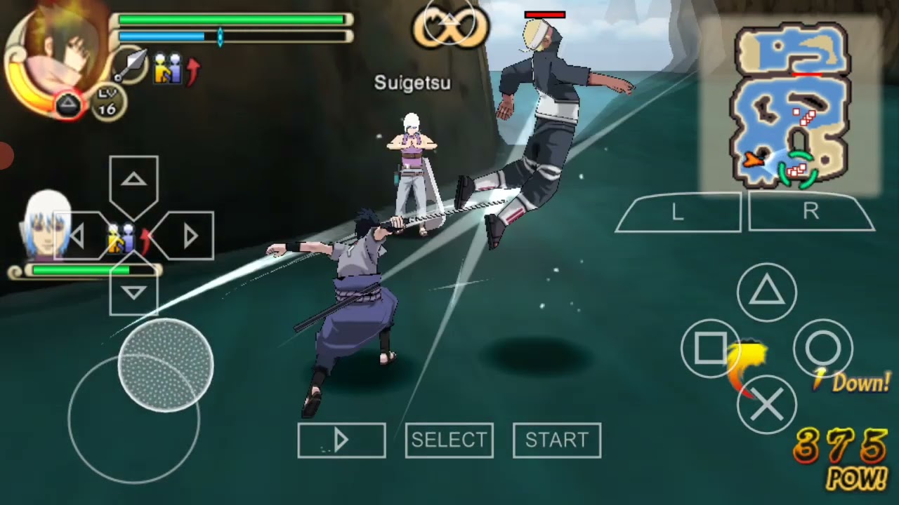 sasuke vs kiler bee naruto impatc 19