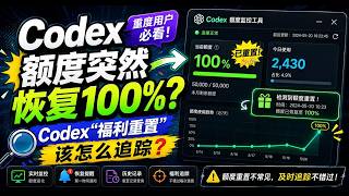 Codex Utilities A Must-Have for Power Users Desktop Usage Quota Monitor