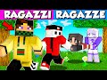 SPEEDRUN RAGAZZE vs RAGAZZI - MINECRAFT ITA