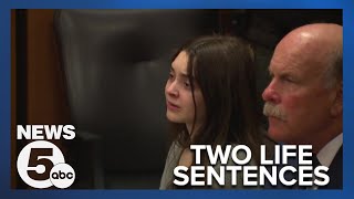 Mackenzie Shirilla given 2 concurrent life sentences for crash that killed 2