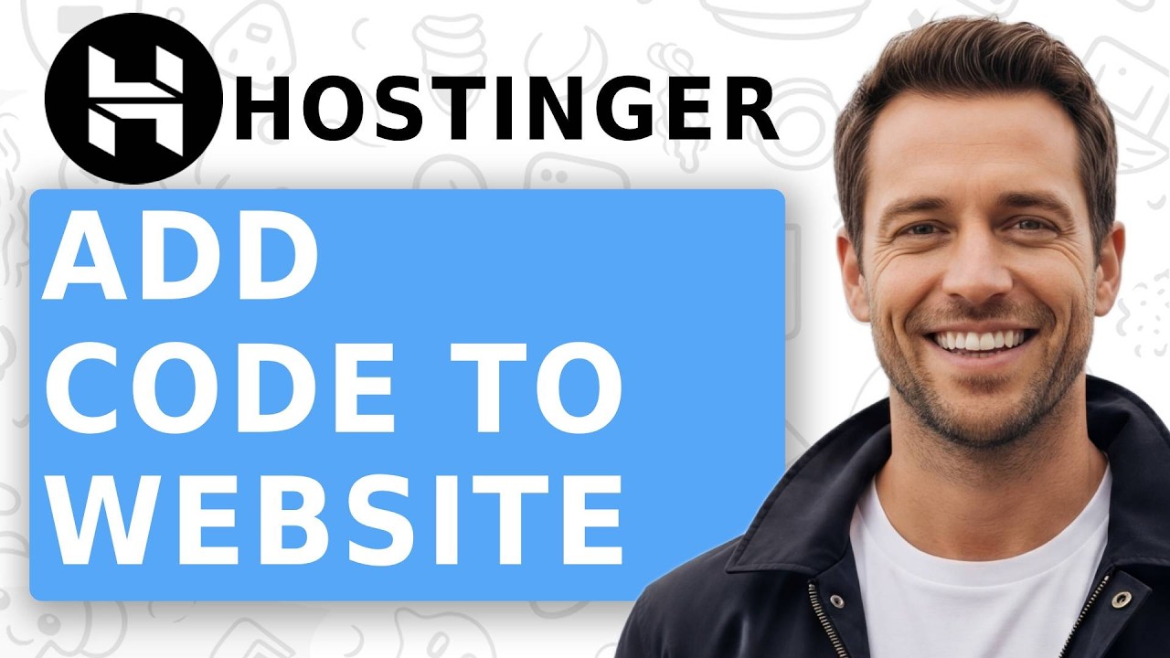 How to Add Code to Hostinger website Hostinger Tutorial 2026 - YouTube