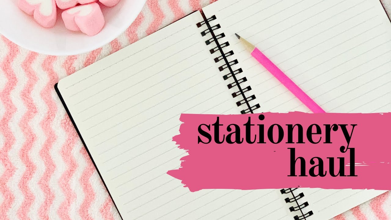 stationery haulsatisfying another stationery haul video YouTube