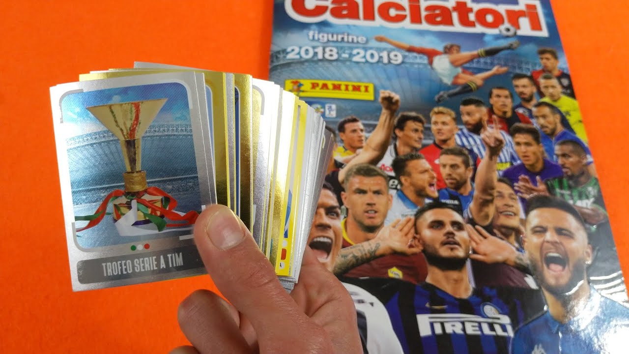SECONDO ALBUM CALCIATORI PANINI 2018-19 COMPLETATO!