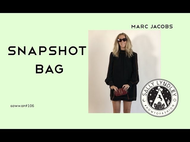 marc jacobs snapshot bag outfit