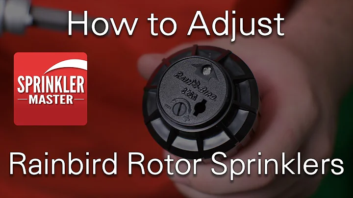 How to Adjust Rainbird Sprinkler Heads