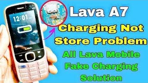 lava a5 charging problem /lava a5 charging ways