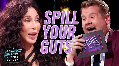 Spill Your Guts or Fill Your Guts w/ Cher  #LateLateLondon