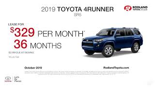 2019 toyota 4runner sr5 offer rodland of everett october sp 1