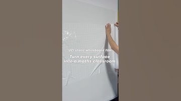 📚 Math Class Anywhere? Yes, With This Magic Static Whiteboard Film!