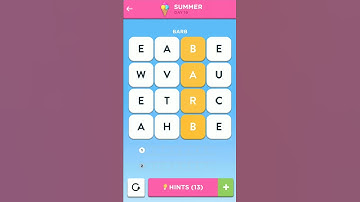Wordbrain 2 Summer Event July 5 2020 | Wordbrain 2 Summer Day 16