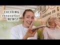 getting EXCITING RENOVATION NEWS!! VLOGMAS Day 10