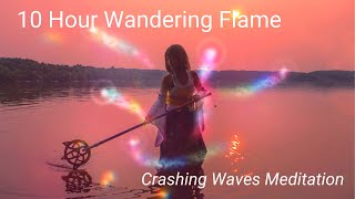 10 Hours of Crashing Waves For Sleep | Final Fantasy X Wandering Flame