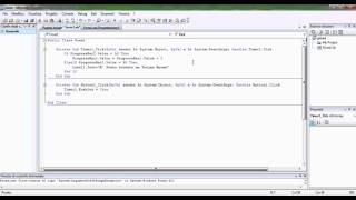 Tutorial 7 - Visual Basic 2008