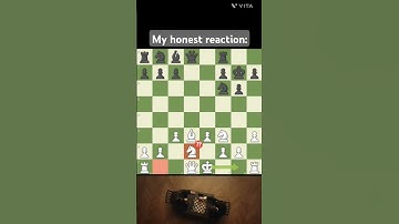 My Honest Reaction To This Move #shorts #chess #viralvideo
