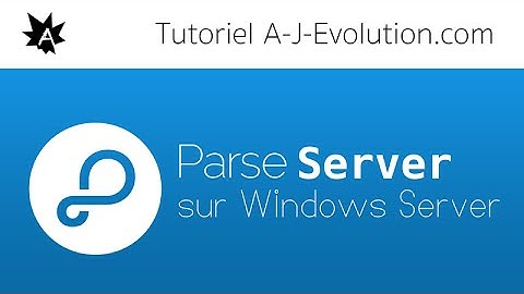 Install Parse Server in Windows Server !