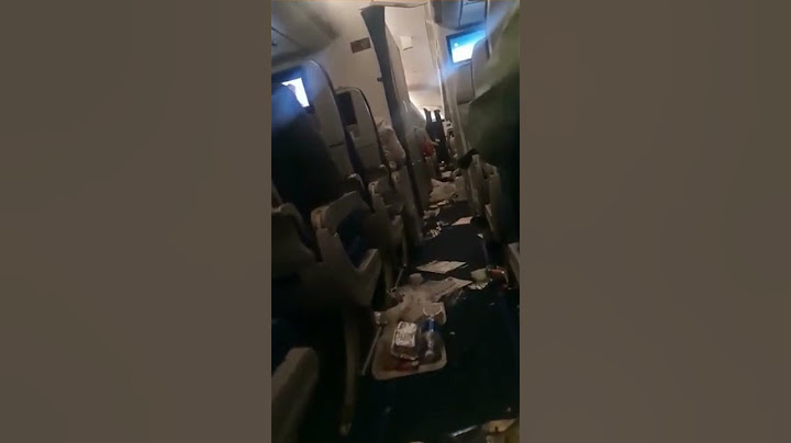 Turbulência SEVERA em voo dos EUA para Alemanha deixa sete feridos; vídeo mostra estragos  #shorts