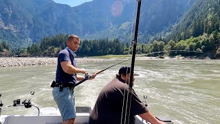 We caught a living DINOSAUR!!!! Catching Giants on the Fraser River | The Fish Locker