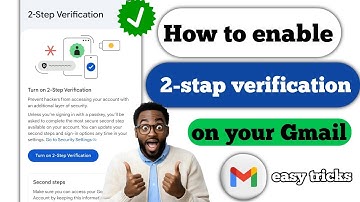 How to Enable 2-Step Verification in your Gmail |Secure Your Google Account from Hackers(2025  guide