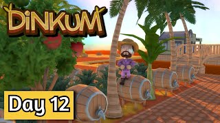 IRWIN Moves To Town!?/Continuing With Pier! - Day 12 - Dinkum
