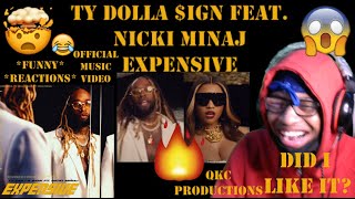 TY Dolla $ign Feat. Nicki Minaj - Expensive - Official Music Video - REACTION