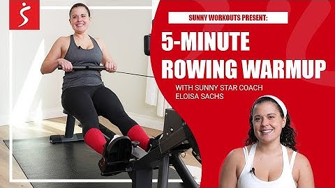 Easy Beginners Rowing Warmup | Workout - 5 Minutes