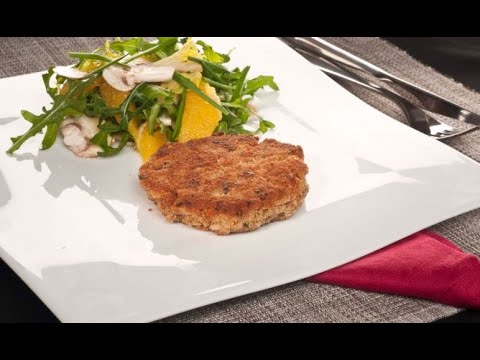 Video: Hamburguesa De Avena Con Ensalada De Naranja