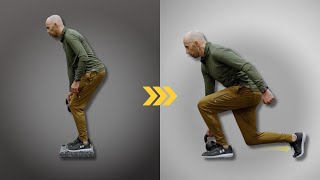 Front Foot Elevated Superhero Reverse Lunge