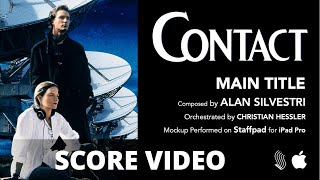 Contact: Main Titles Mockup Score Video on Staffpad (Alan Silvestri)