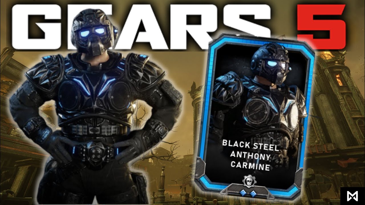 GEARS 5 Character Showcase - The Return of Black Steel Anthony Carmine, Versus Multiplayer  Gameplay