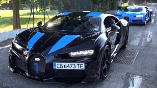 ON CHOQUE TOUT LE MONDE avec 3 Bugatti Chiron en convoi !