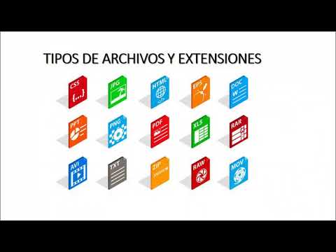 Tipos de archivo y sus extensiones