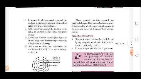 9 Science lesson-11 Atomic Structure (part-1)