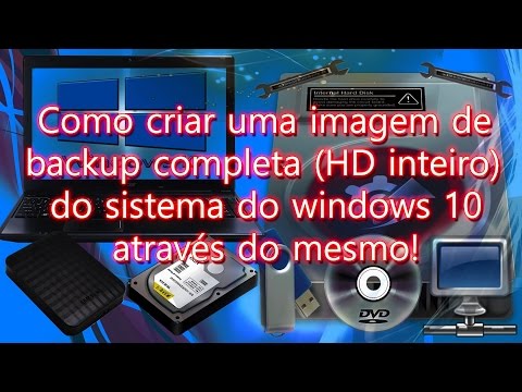 Vídeo: Como Fazer Uma Imagem De Disco Rígido