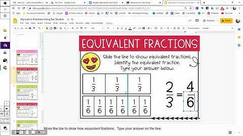 Equivalent Fractions with Bar Models