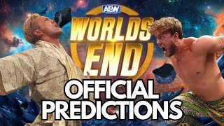 AEW Worlds End 2024 Predictions