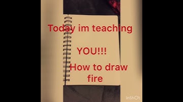 DRAW REALISTIC FIRE IN SECONDS (NOT CLICKBAIT)