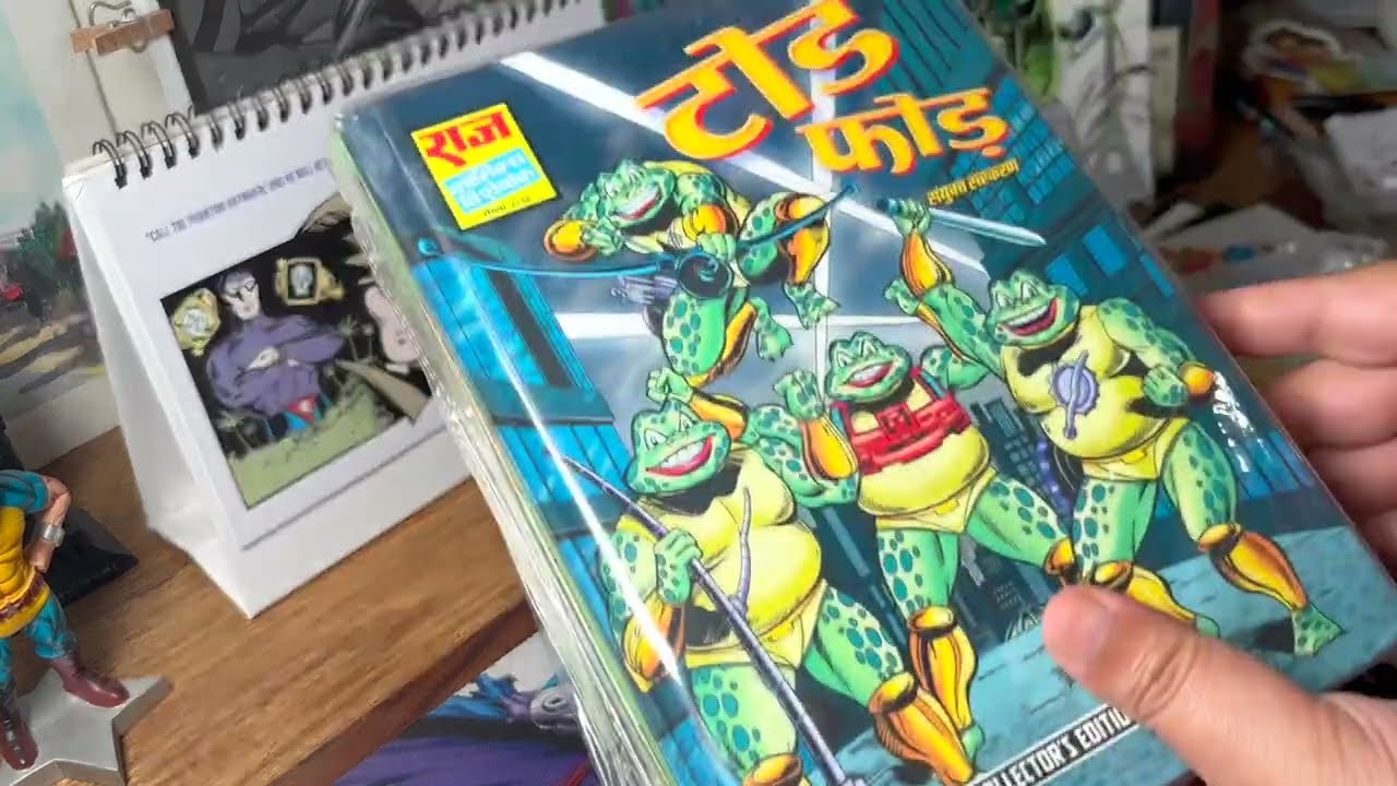 Comics Adda Mini Unboxing-Antim Yuddh, Technicolor Lovers, Planet Raakh, Tod Fod CE 