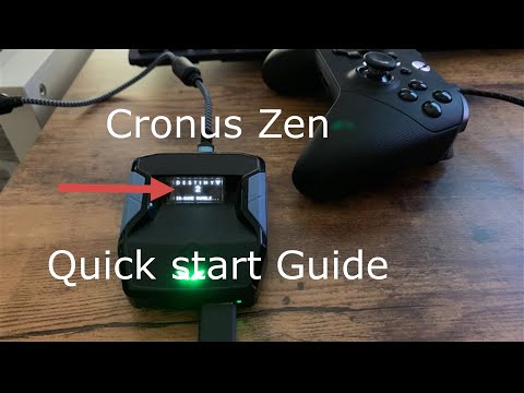 Cronus Zen set up quick start guide walk through