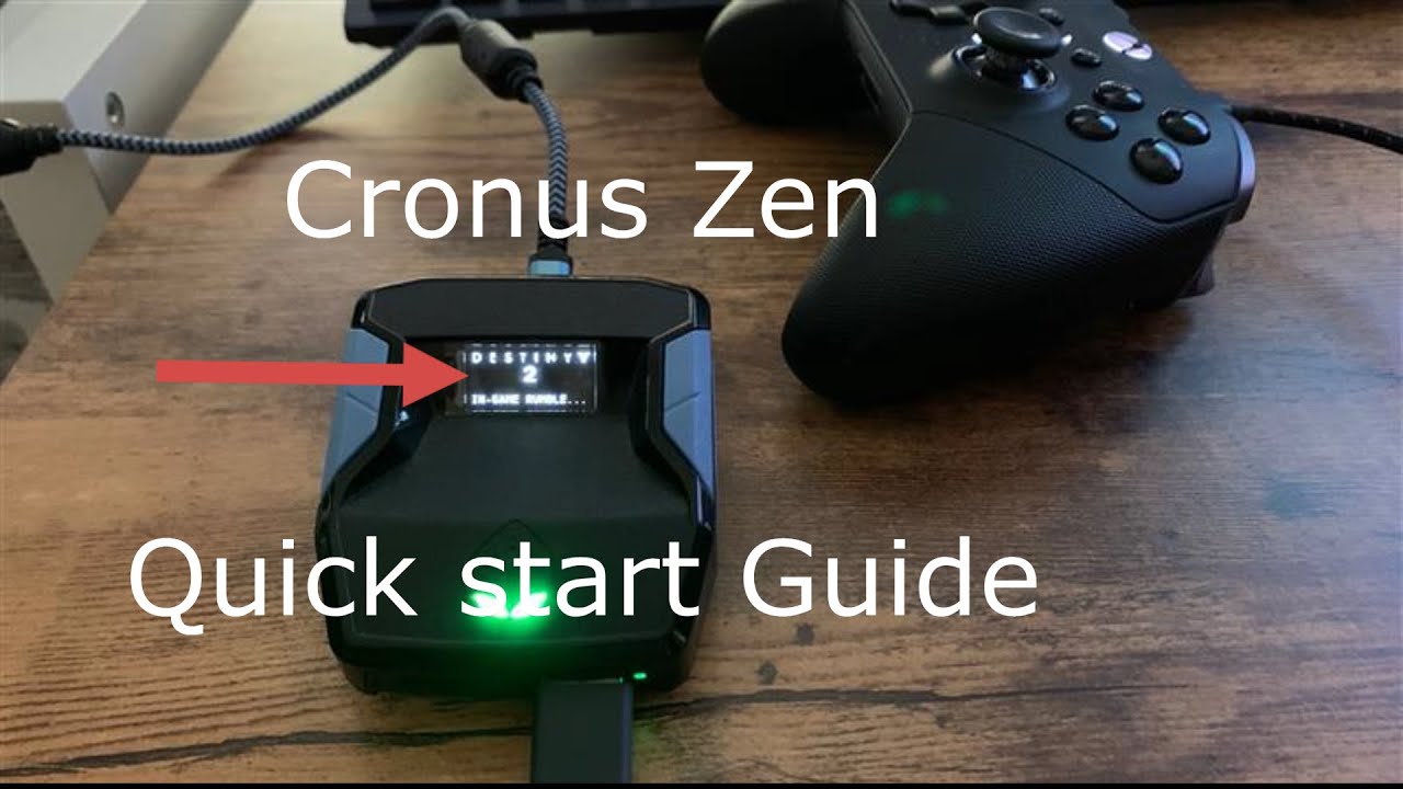 Adaptador Cronus Zen Para Controles De Ps4 Nsw Xb1 Y Pc