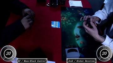 Game 1 FNM Standard Finals -  "Mono Black" Control Vs Orzhov Devotion