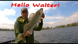 Walleye Fishing an Early Summer Cold Front.