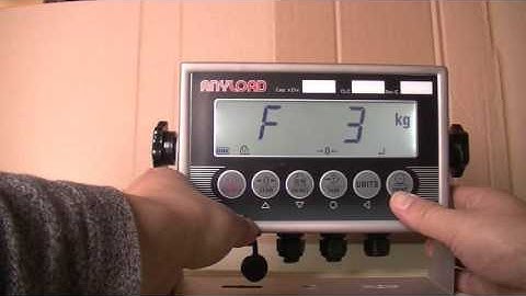 805TS-B-16 / 805BS-B-H Digital Weight Indicators Calibration Tutorial