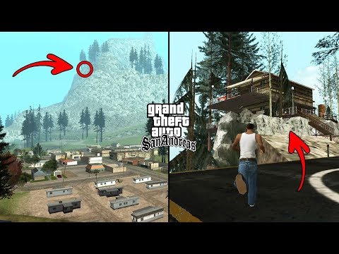 Secret House on Mount Chiliad in GTA San Andreas! (Hidden Place)