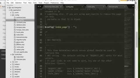 3 - Removing index.php using .htaccess on codeigniter