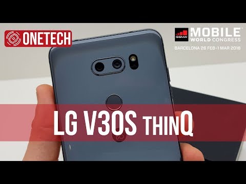 LG V30s ThinQ, nuestro primer contacto desde el MWC 2018