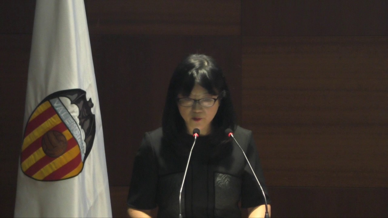 Discurso inicial de Layhoon Junta General 2016 Valencia CF