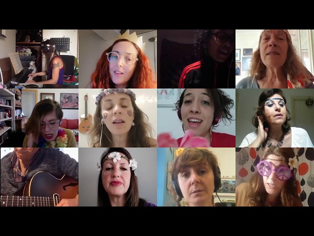 Something/Hey Jude - The Beatles mashup - HurlaHoop Choir