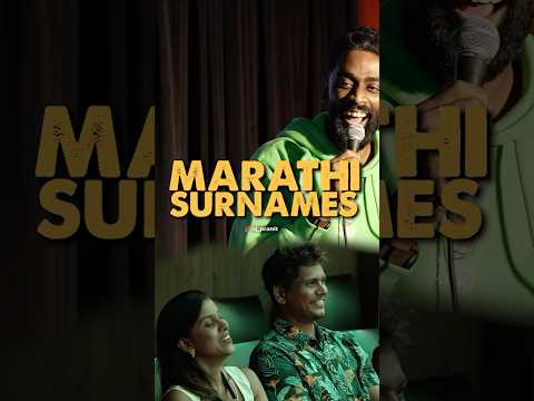 Marathi Surnames | Pranit More | #standup #pranitmore #rjpranit #standup #wedding #love #marathi